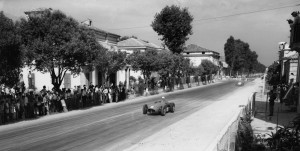 Luigi Musso of Italy in his new Maserati