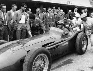 Fangio In New Maserati Formula One