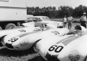 Sherwood Johnston, Walt Hansgen, and Briggs S. Cunningham