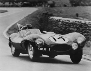 Duncan Hamilton at Le Mans 1954