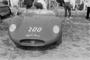 Arch Means at the Watkins Glen Sports Car Grand Prix 1960