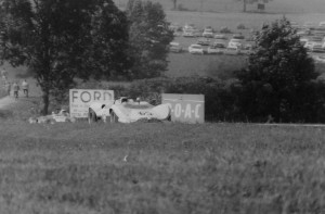 Jim Hall and Hal Keck at the USRRC at Watkins Glen 1965