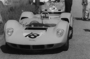 Ludwig Heimrath and Joe Buzzetta at the USRRC at Watkins Glen 1965