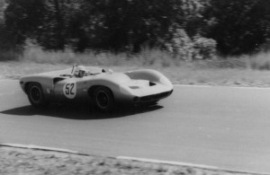 John “Buck” Fulp in the USRRC at Watkins Glen 1965