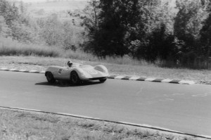 Lewis Kent at the USRRC at Watkins Glen 1965