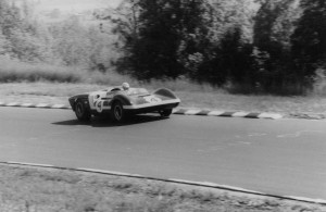 Mike Hall at the USRRC at Watkins Glen 1965 B