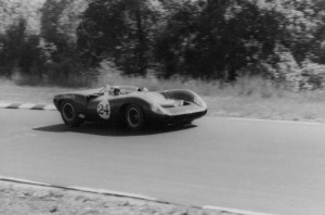 Rick Muther at the USRRC at Watkins Glen 1965