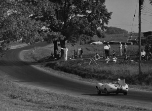 Sherwood Johnston at Watkins Glen 1955 B