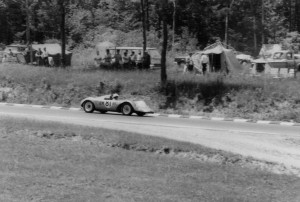 Walter Mann at the USRRC at Watkins Glen 1965